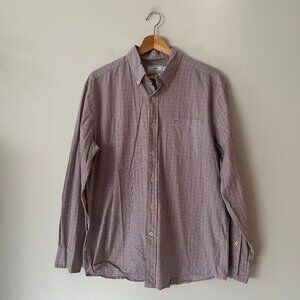 Southern Tide Classic Fit Checked Button Down Shirt Men's Size Large